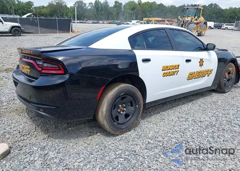 2023 Dodge Charger Police Rwd from USA, damaged, VIN 2C3CDXAT6PH532510